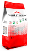 ECO Premium BLUE Наполнитель комкующийся древесный Без запаха 5 л