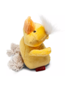 GiGwi Игрушка для собак Утка с пищалкой 15см, серия CATCH & FETCH