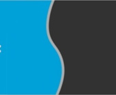  Фон для аквариума 9015/9017 задний двухсторонний синий/черный 30см 25м 