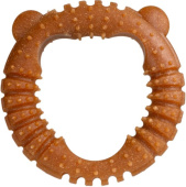 INDIGO Игрушка для собак "Медведь" с кукурузным волокном 12.5*13 см