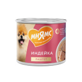 Мнямс Влажный корм На каждый день Паштет из индейки для собак «КОМФОРТНОЕ ПИЩЕВАРЕНИЕ» 200 г
