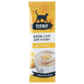 TiTBiT Крем-суп для кошек с сыром 35 г