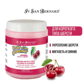  ISB Fruit of the Groomer Black Cherry Восстанавливающая маска для короткой шерсти с протеинами шелка 250 мл