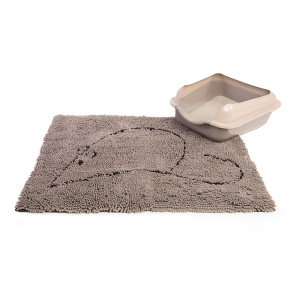 Dog Gone Smart Коврик для кошек супервпитывающий, M,51*79 см, серый