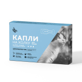 ТД ДИС Киска, капли на холку против блох и клещей, для кошек, 0,5 мл