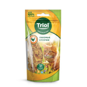 Triol Лакомство для кошек «Лакомые кусочки из курицы», 40 г