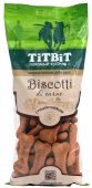 TiTBiT Лакомство для собак Biscotti Печенье с рубцом говяжьим, 350 г