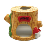 Triol Домик для мелких животных керамический "Пенёк", 125*100*85мм