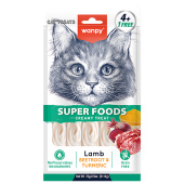 Wanpy Cat для кошек «нежное пюре» из  ягненка со свеклой и куркумой 70 г