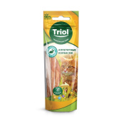 Triol Лакомство для кошек «Аппетитные колбаски из кролика с курицей», 40 г