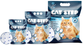 Cat Step Arctic Blue, силикагелевый наполнитель для кошек,
