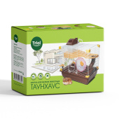 Triol Клетка для мелких животных "Таунхаус", эмаль, 335*235*270мм