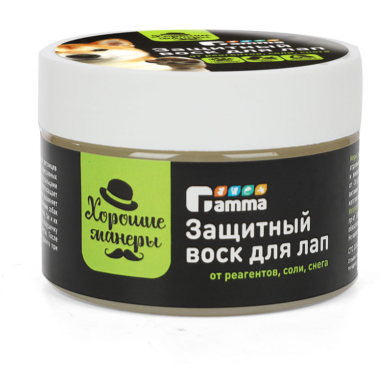 Gamma Защитный воск для лап, 100 мл