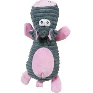 Zolux Корова розовая Игрушка плюшевая для собак, 25х15х7 см