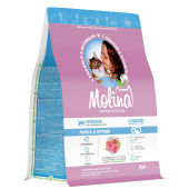 Molina STERILISED. SALMON & CHICKEN, Сухой корм с лососем для взрослых стерилизованных коше