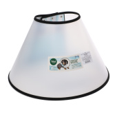 Triol Воротник защитный пластиковый "Забота" XL, L380-440мм, H200мм, серия HYGIENE
