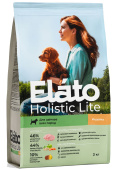 Elato Holistic Lite Puppy All Breeds Turkey для щенков всех пород с курицей и индейкой