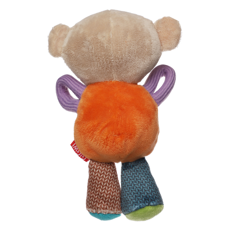 GiGwi Игрушка для собак Мишка с пищалками 17см, серия PLUSH FRIENDZ