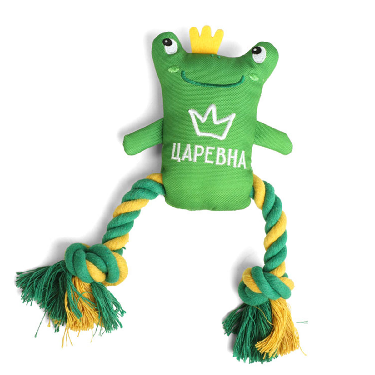 Triol Игрушка для собак мягкая "Царевна-лягушка", 120/220мм
