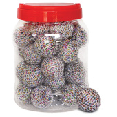 Triol Игрушка для кошек "Мяч калейдоскоп", d40мм