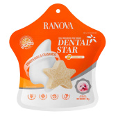 Ranova Лакомство для собак сублимированное Звёздочка для зубов с курицей и хурмой, 45 г