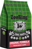 ZOORING ADULT DOG ORIGINAL FORMULA Сухой корм-холистик для молодых и взрослых собак всех пород Телятина и Рис,