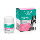 VEDA Чистая кожа для кошек и собак 50 таблеток