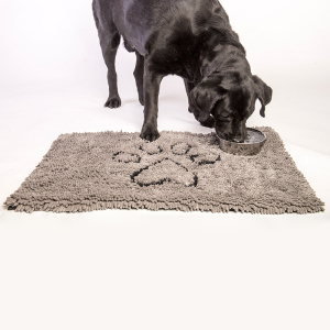 Dog Gone Smart "Dirty Dog Doormat", супервпитывающий коврик, L,51*79 см, серый