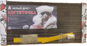 Белый друг Когтеточка картонная Белый друг 25 х 50 см