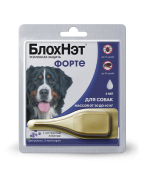 Астрафарм БлохНэт Форте капли на холку против клещей и блох для собак от 30 до 40 кг, 4 мл