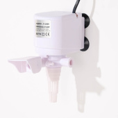 JINGYE Помпа аквариумная JY-1800, 1800 л/ч, 300-600л, 25 Вт, высота подъема воды 1,8 м, белый