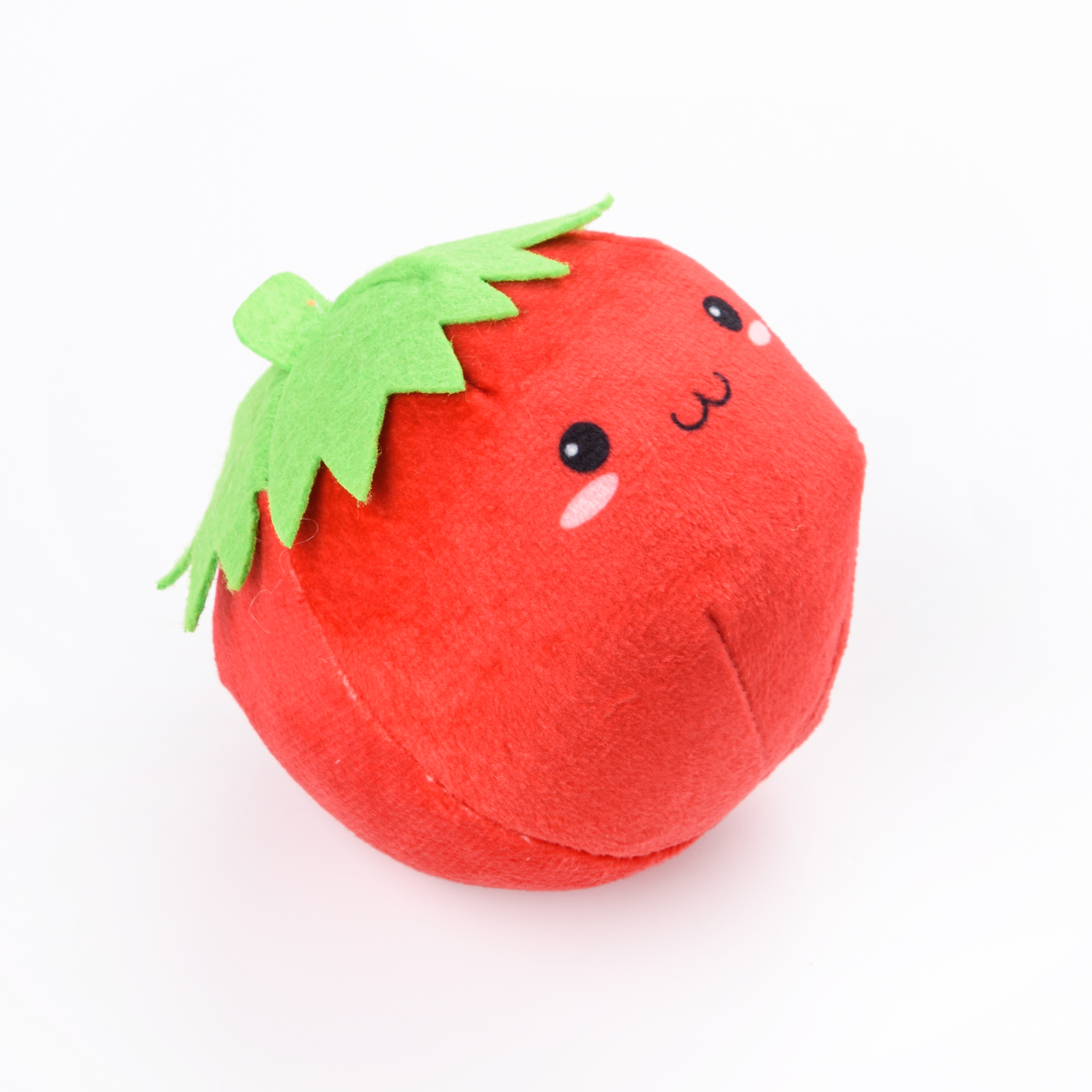 Mr.Kranch Игрушка для собак мелких и миниатюрных пород Помидор 9 × 9 см