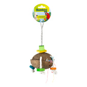 Bambini Pets Игрушка для крупных попугаев "Кокосик" 30 см