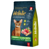 Зоогурман Holistic сухой корм для кошек, с индейкой, грушей и розмарином, 1,5 кг