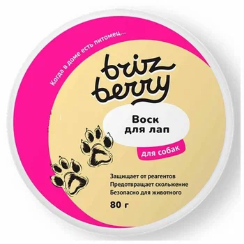 Brizberry Воск для лап Brizberry 80 г