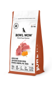 BOWL WOW Корм сухой для собак мелких пород с ягненком, индейкой, рисом и тыквой 2 кг