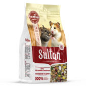 Султан Премиум полнорационный корм для мелких грызунов  "Основной рацион" 400 г