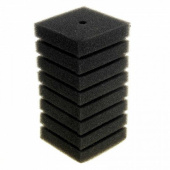 BARBUS Губка SPONGE 010 для помп квадратная 8,5 × 8,5 × 17 см