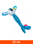 GiGwi Игрушка для маленьких собак Заяц с пищалкой 15см, серия SUPPA PUPPA 75529