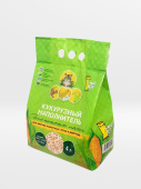 Золотой кот Кукурузный наполнитель для грызунов "Для нежных лапок" 4 л