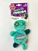 GiGwi Игрушка для собак Кукла-Вуду зеленая 17,5 см, серия MONSTER VOODOO 85054