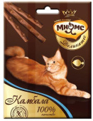 Мнямс Деликатесные лакомые палочки для кошек, 3 шт по 4 г, с камбалой
