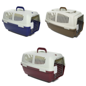 Triol Переноска для животных c металлической дверцей "Спутник" L, 620*390*380 мм, серия TRAVEL