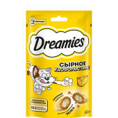 Dreamies Лакомство для Кошек Сырное Удовольствие