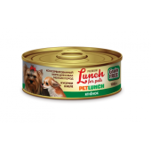Lunch For Pets Консервы для собак мелких пород ягненок в желе 100 г