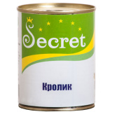 Secret Консервы для собак, кролик, 340 г