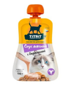 TiTBiT Лакомство для кошек Соус мясной с бараниной 100г
