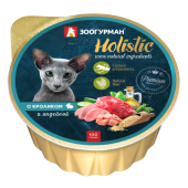 Зоогурман Holistic, консервы для кошек, Кролик с индейкой, 100 г