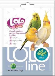 LOLO PETS Lololine для птиц водоросли 10 г
