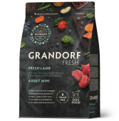 GRANDORF FRESH Dog Adult MINI Свежее мясо ягненка с бататом для собак мелких пород